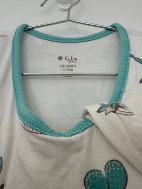 Kyte BABY Teal-Trim Floral & Cactus Sleep Sack